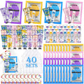 120 Pcs Spa Party Favors Set of Under Eye Patches, Bulk Hand Creams and Lip Balms Bulk, Perfect Bulk Gifts Kit for Women & Teen girls, Thank You Gift for Mom, Teacher Gifts, Sleepover Party Supplies