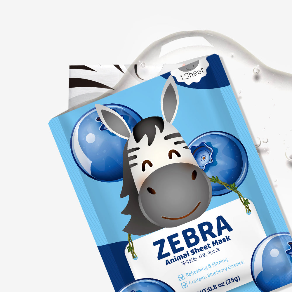 9 Pack Animal Face Masks Skincare for Kids