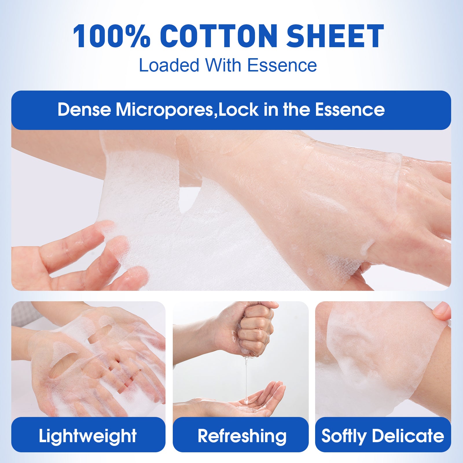 KONEUK 72 Pack Collagen Face Masks Skincare Set for Women, Hydrating & Moisturizing Face Mask for Skin Care, Bulk Sheet Face Masks for All Skin Types, Spa Party Gifts for Women