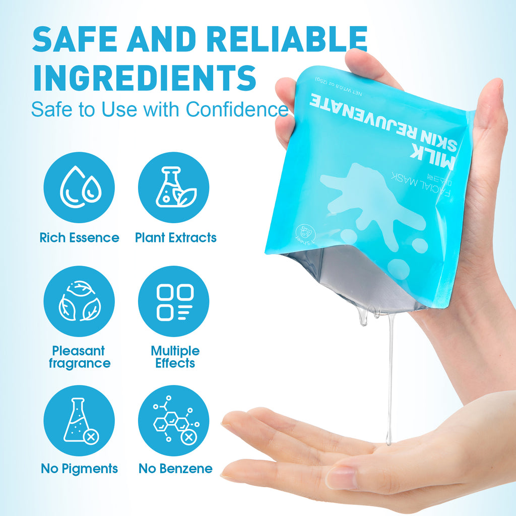 KONEUK 10 Pack Moisturizing Face Masks Skincare for Women, Collagen Hydrating Sheet Face Mask Set, Facial Mask for Women Skin Care, Spa Party Favors and Spa Day Gifts